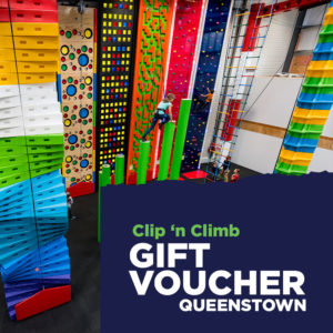 Clip N Climb Gift Voucher - Queenstown
