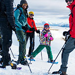queenstown and wanaka family snow shoeing