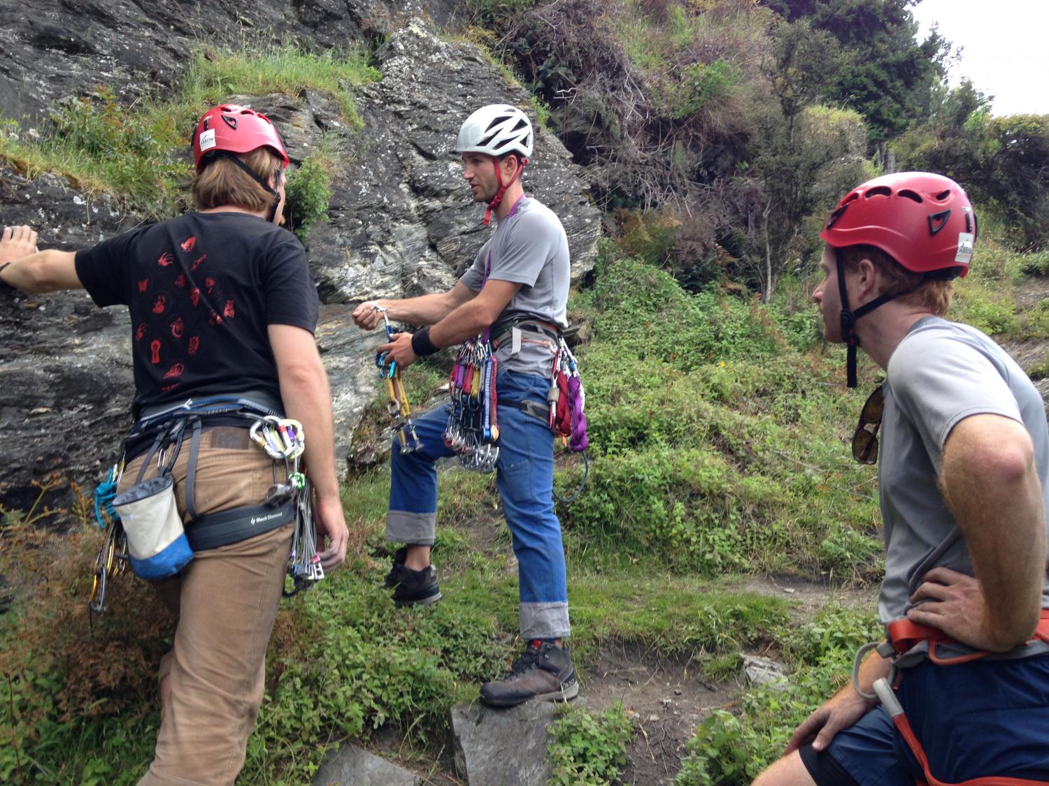 3 day rock climbing course