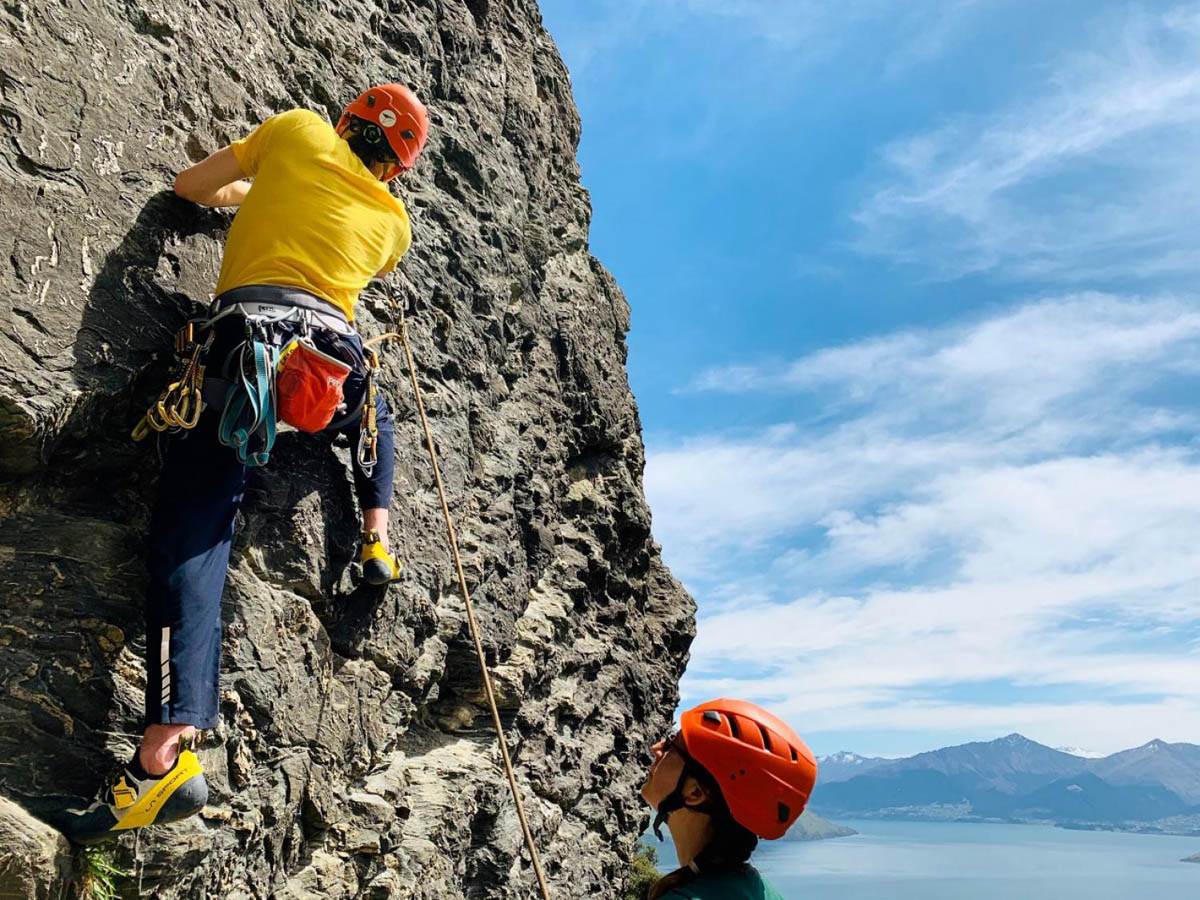 3 day rock climbing course wanaka and queenstown